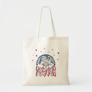 Independence day American Eagle Stars Tygkasse