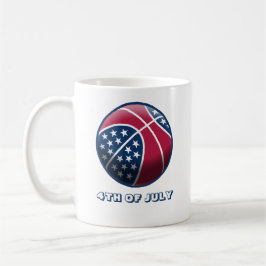 Independence day Basketball Kaffemugg