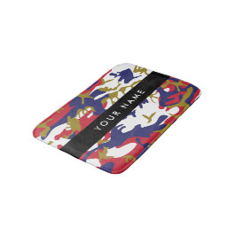 Independence day Camouflage Ditt namn anpassar dit Badrumsmatta