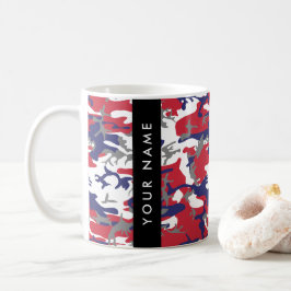 Independence day Camouflage Ditt namn anpassar dit Kaffemugg