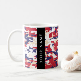 Independence day Camouflage Ditt namn anpassar dit Kaffemugg