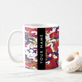 Independence day Camouflage Ditt namn anpassar dit Kaffemugg