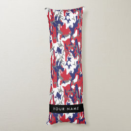 Independence day Camouflage Ditt namn anpassar dit Kroppskudde