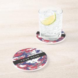 Independence day Camouflage Ditt namn anpassar dit Underlägg