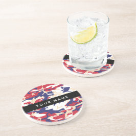 Independence day Camouflage Ditt namn anpassar dit Underlägg