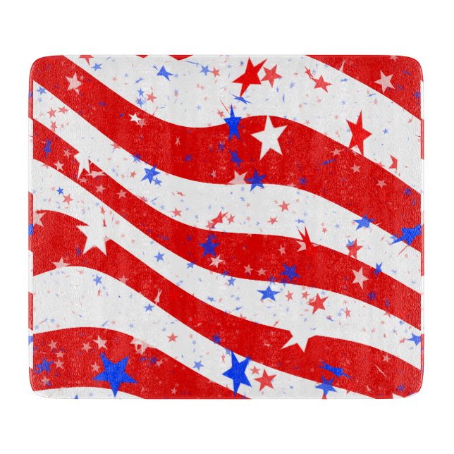 Independence day Curved Stars och stripes (Framsidan)