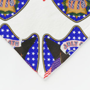 Independence day Eagle Fleecefilt