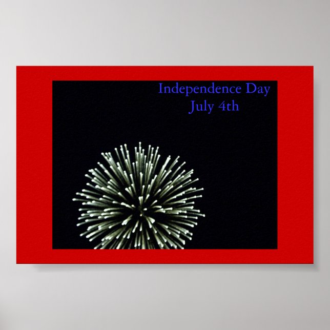 Independence day Fireworks Poster (Framsidan)