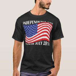 Independence day & fjärde Juli 2018 T-shirt