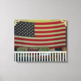 Independence day Flagga - Martha's Vineyard Canvastryck