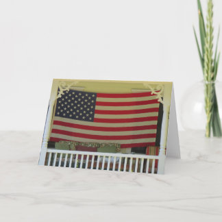 Independence day Flagga - Martha's Vineyard Kort