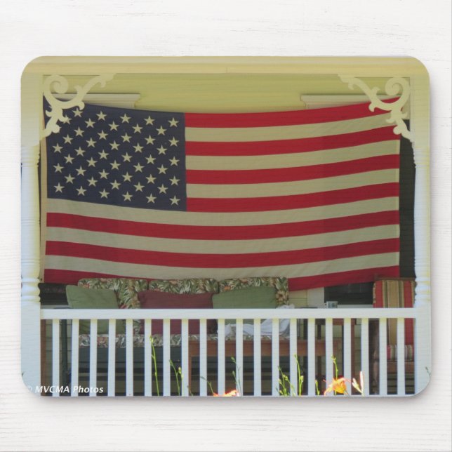 Independence day Flagga - Martha's Vineyard Musmatta (Framsidan)