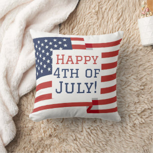 Independence day-gåva från Lycklig 4 juli Kudde