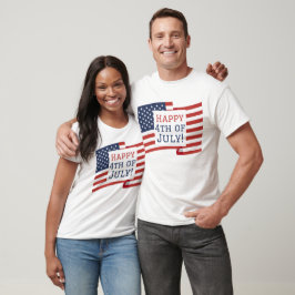 Independence day-gåva från Lycklig 4 juli T Shirt