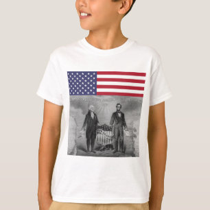 Independence day George Washington Abraham Lincoln Tröja
