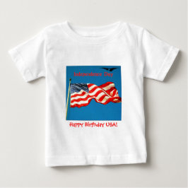 Independence day Grattis på födelsedagen USA Infan T Shirt