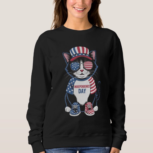 INDEPENDENCE DAY i USA T Shirt (Framsida)