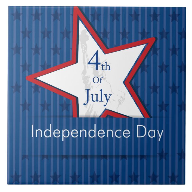 Independence day juli 4 (1) Tile Kakelplatta (Framsidan)