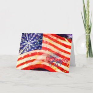 Independence day & Juli 4 Kort
