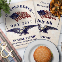 Independence day juli 4 Vintage BBQ Party