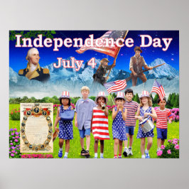 Independence day, july 4 4:e juli 4:e juli poster