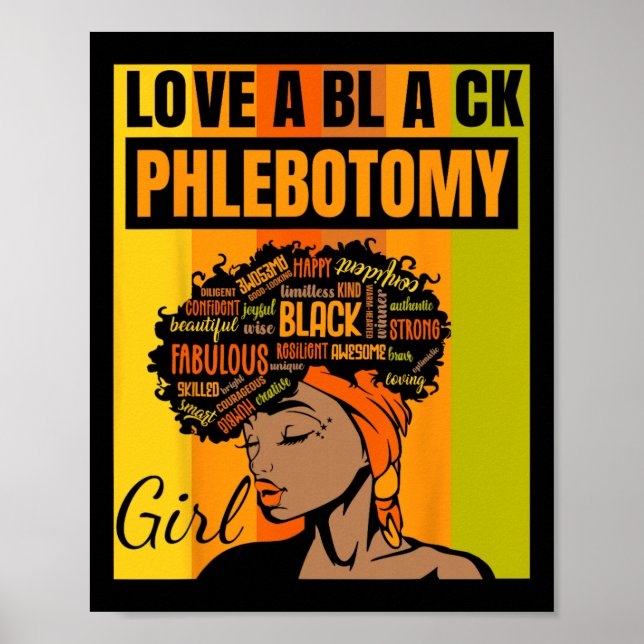 Independence day - Kärlek A Black Phlebotomy Girl Poster (Framsidan)