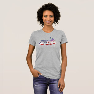 Independence day Könsdekoration T Shirt