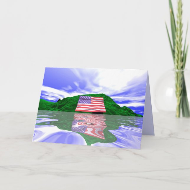 Independence day kort (Framsida)