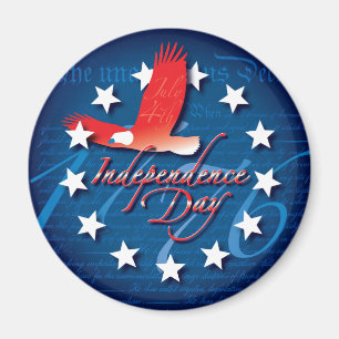 Independence day magnet