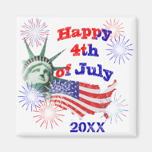Independence day magnet