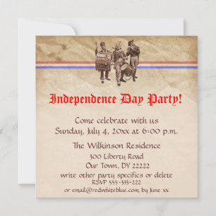 independence day Party Inbjudningar