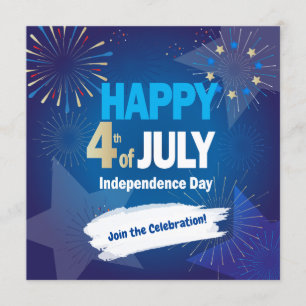 independence day personalize 4 juli 2010 inbjudningar