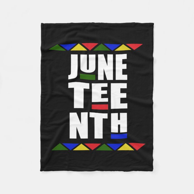 Independence day Retro Firande Fleecefilt (Framsidan)