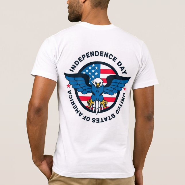 Independence day Unisex T-Shirt (Baksida)