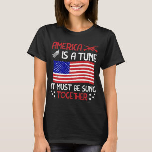 Independence day USA 4:e juli 1776 Citat T Shirt