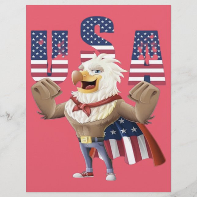 independence day usa reklamblad (Framsidan)