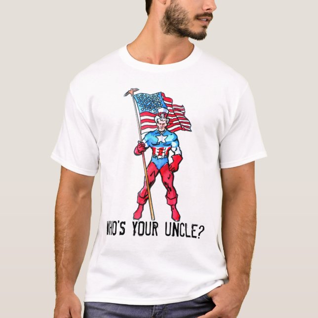 Independence dayT-tröja: Är vem din Uncle? T Shirt (Framsida)