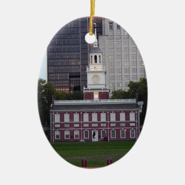 Independence Hall Philadelphia Ornament (Framsidan)