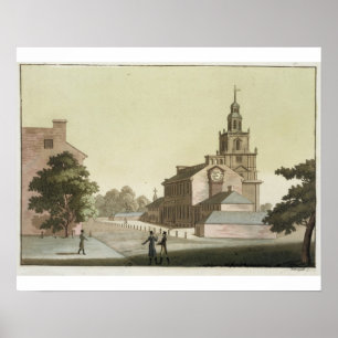 Independence Hall, Philadelphia, Pennsylvania, för Poster