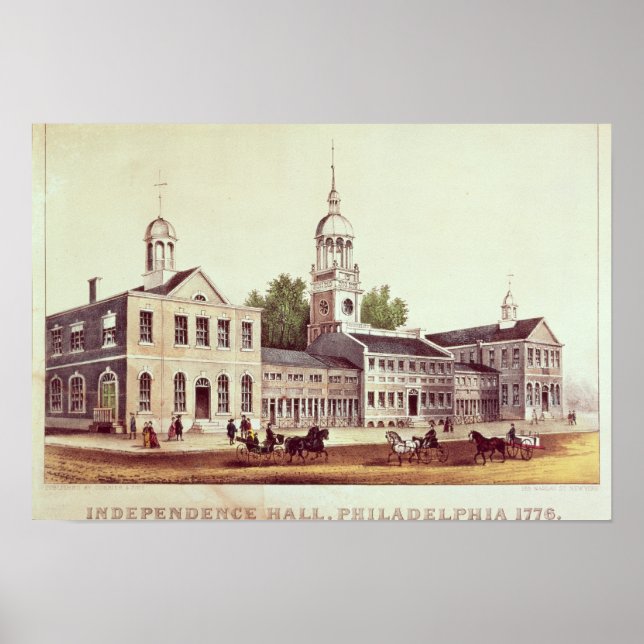 Independence Hall, Philadelphia Poster (Framsidan)