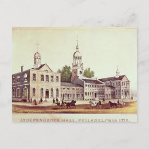 Independence Hall, Philadelphia Vykort