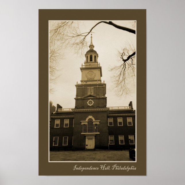 Independence Hall Poster (Framsidan)