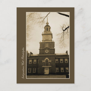 Independence Hall Vykort