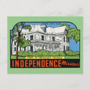 Independence, Missouri Vykort
