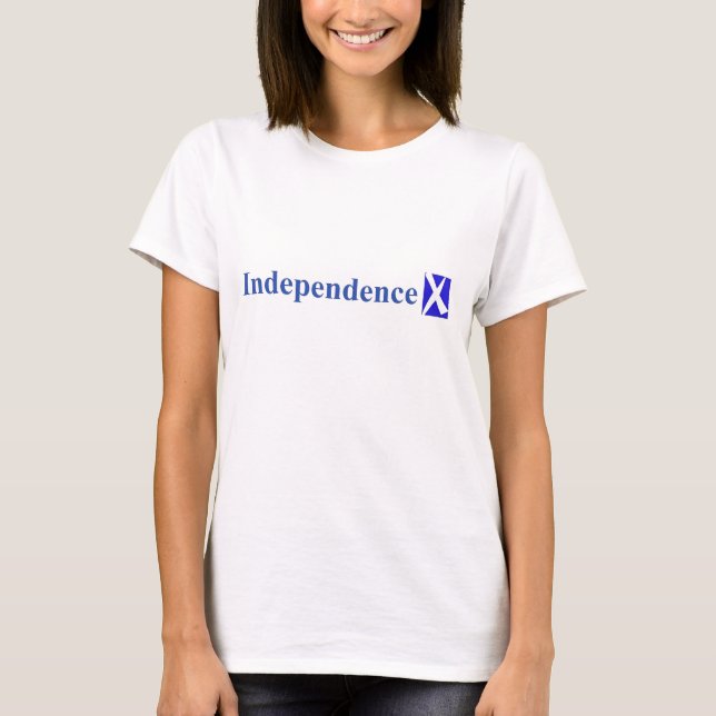 IndependenceX Ecosse Libre (tillbaka) utslagsplats Tee Shirt (Framsida)