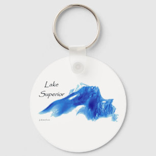 InDepth Lake Superior Nyckelring
