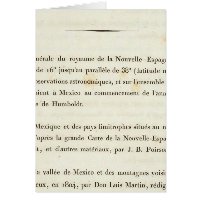 Index 1 Nya Spanien Hälsningskort (Framsidan)