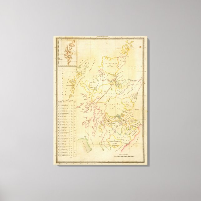 Index karta 2 canvastryck (Framsida)