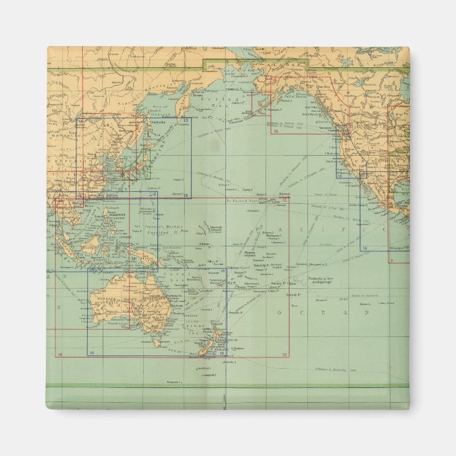 Index karta New Mercantile Marine atlas Magnet (Framsidan)