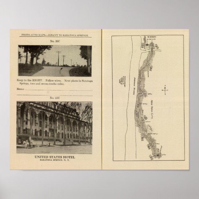 Index map New York City Poster (Framsidan)